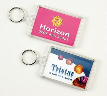Picture of Ideal Insert Clearview Keyring